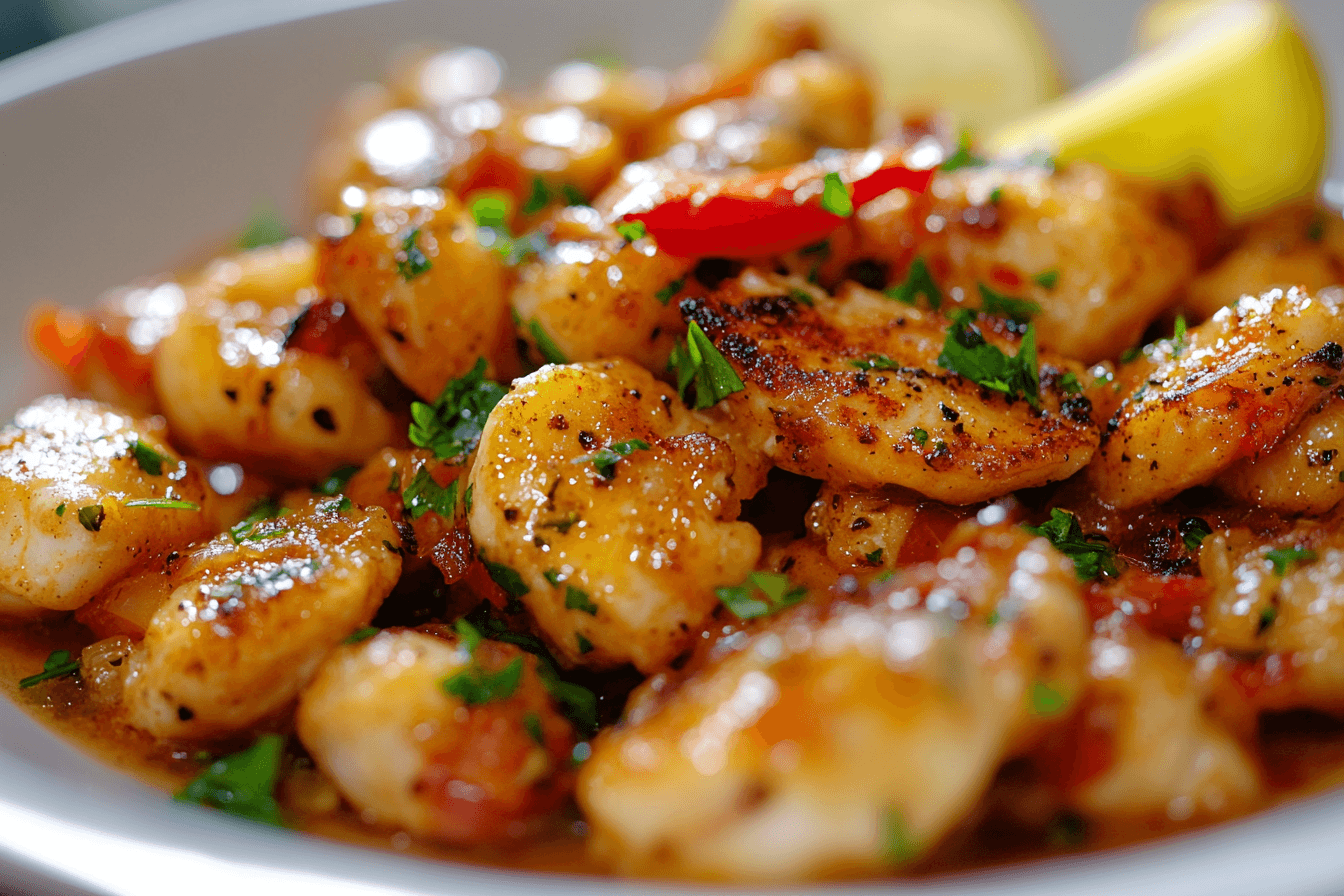 Chicken Scampi