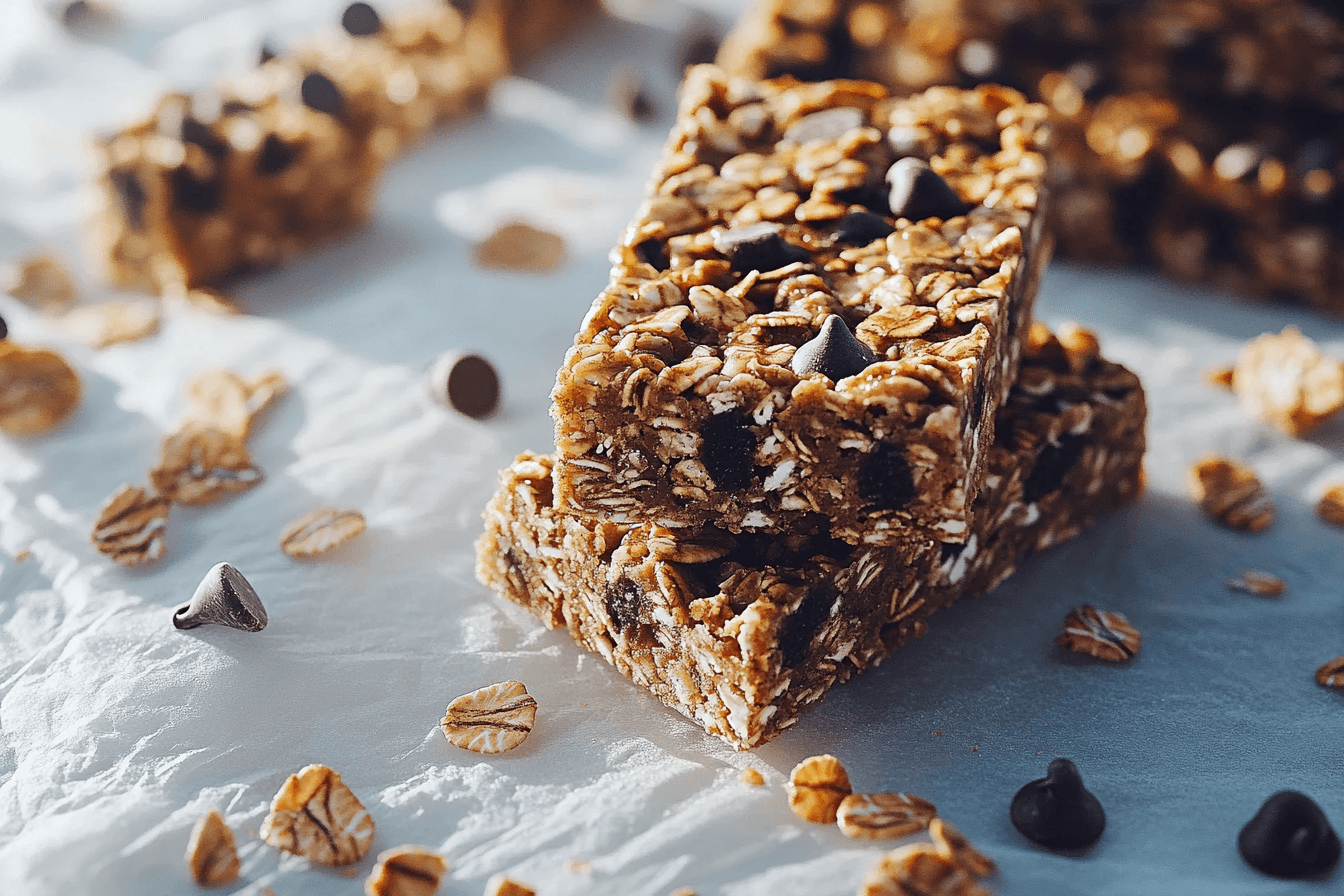 Chocolate Chip Granola Bars