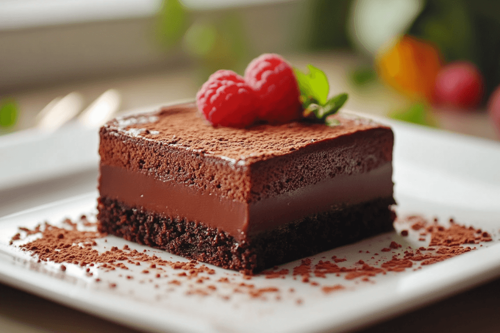 Chocolate Mousse Brownies