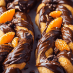 Chocolate and orange twists