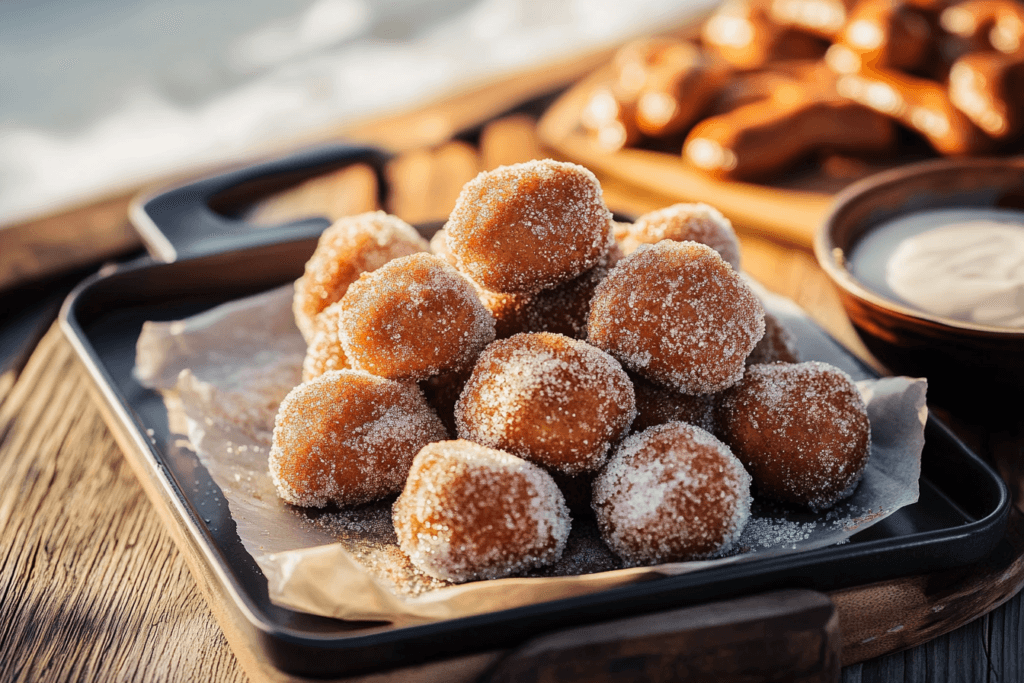 Cinnamon Sugar Pretzel Bites