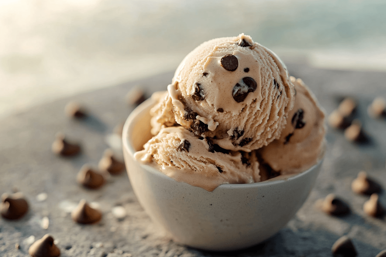 Coffee Chocolate Chip Ice Cream