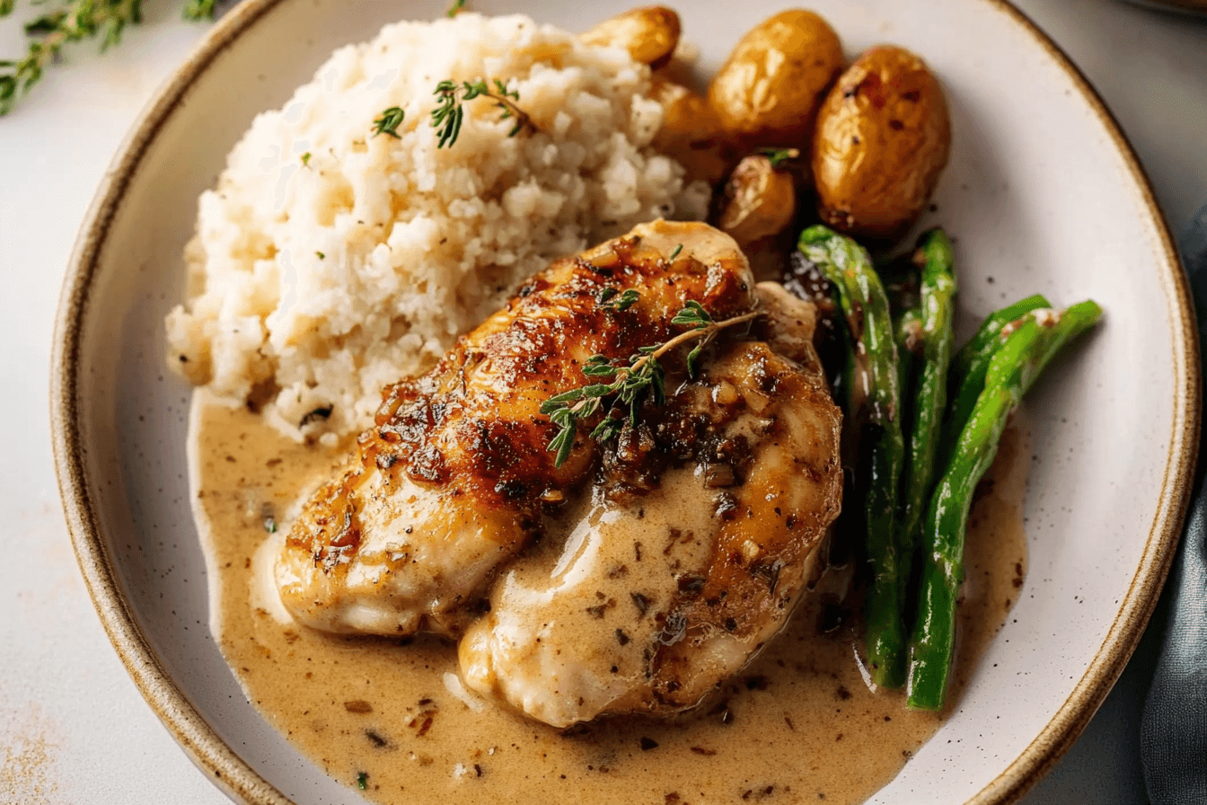 Creamy Garlic Chicken