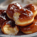 Crème brûlée doughnuts