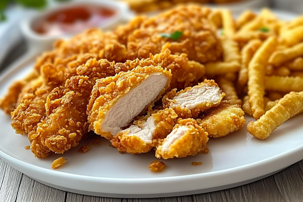 Crispy Ritz Cracker Chicken