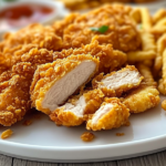 Crispy Ritz Cracker Chicken