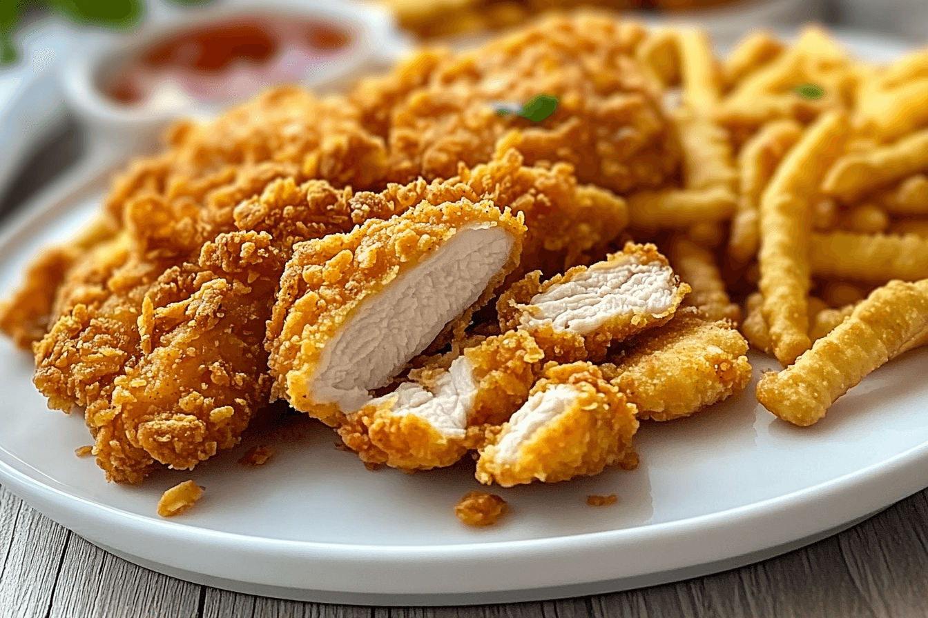 Crispy Ritz Cracker Chicken