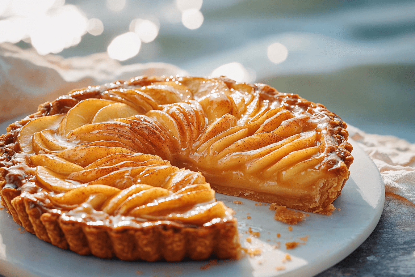 French Cinnamon Apple Tart