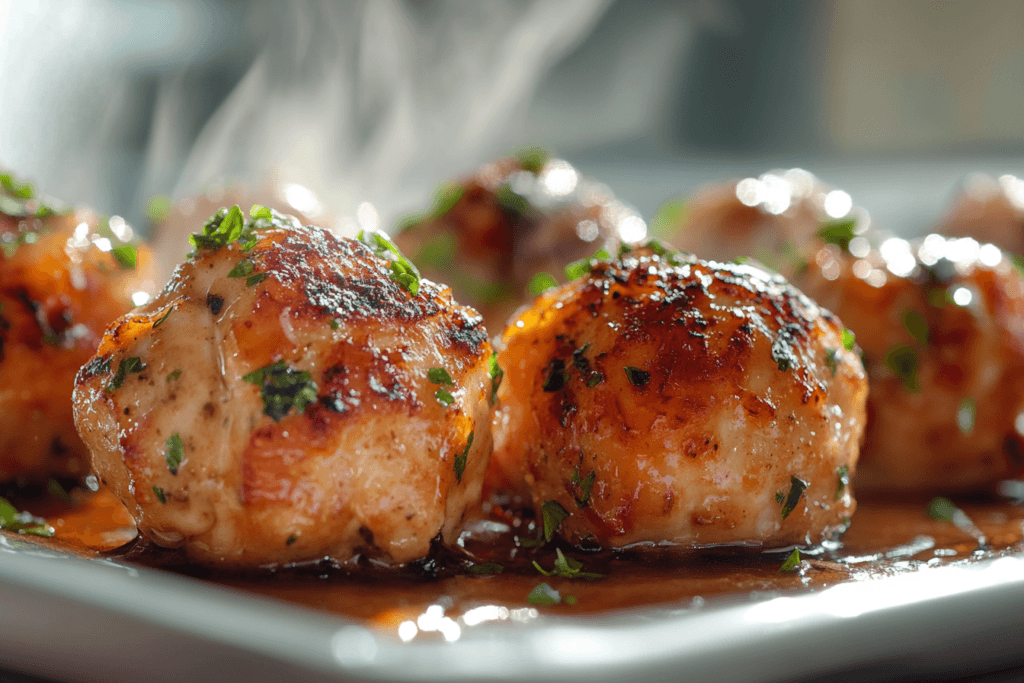 Garlic Butter Chicken Bites