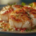 Garlic Butter Lobster and Scallops