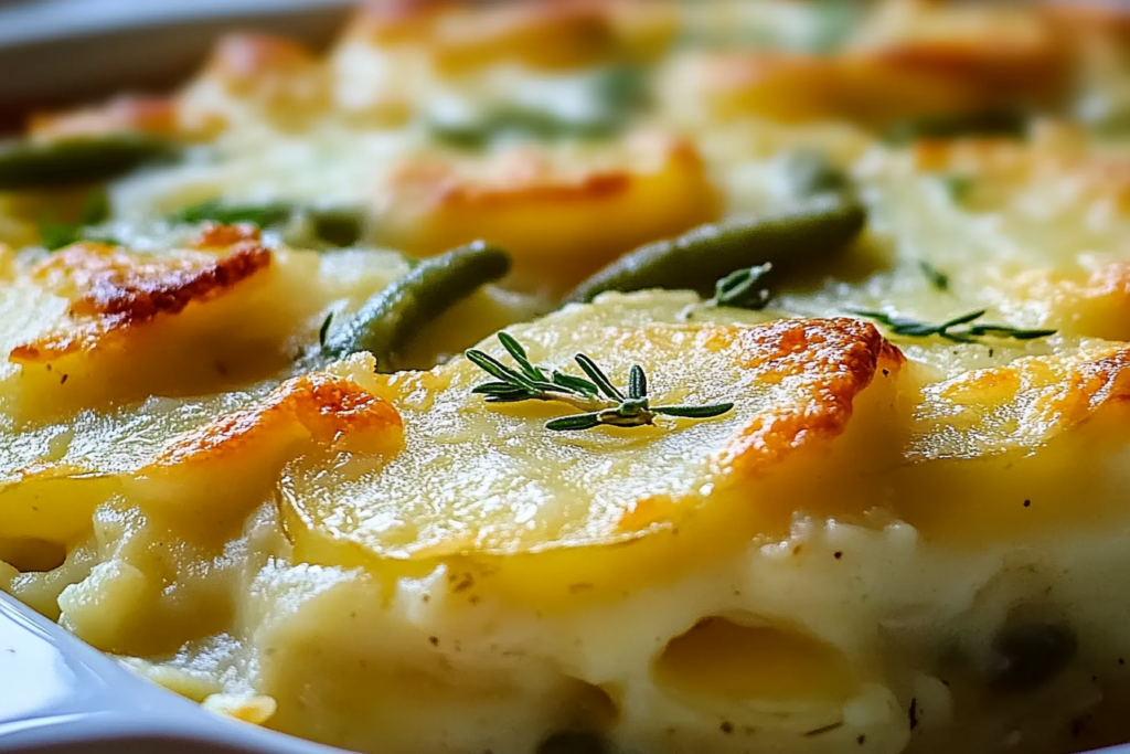 Green Bean and Potato Casserole