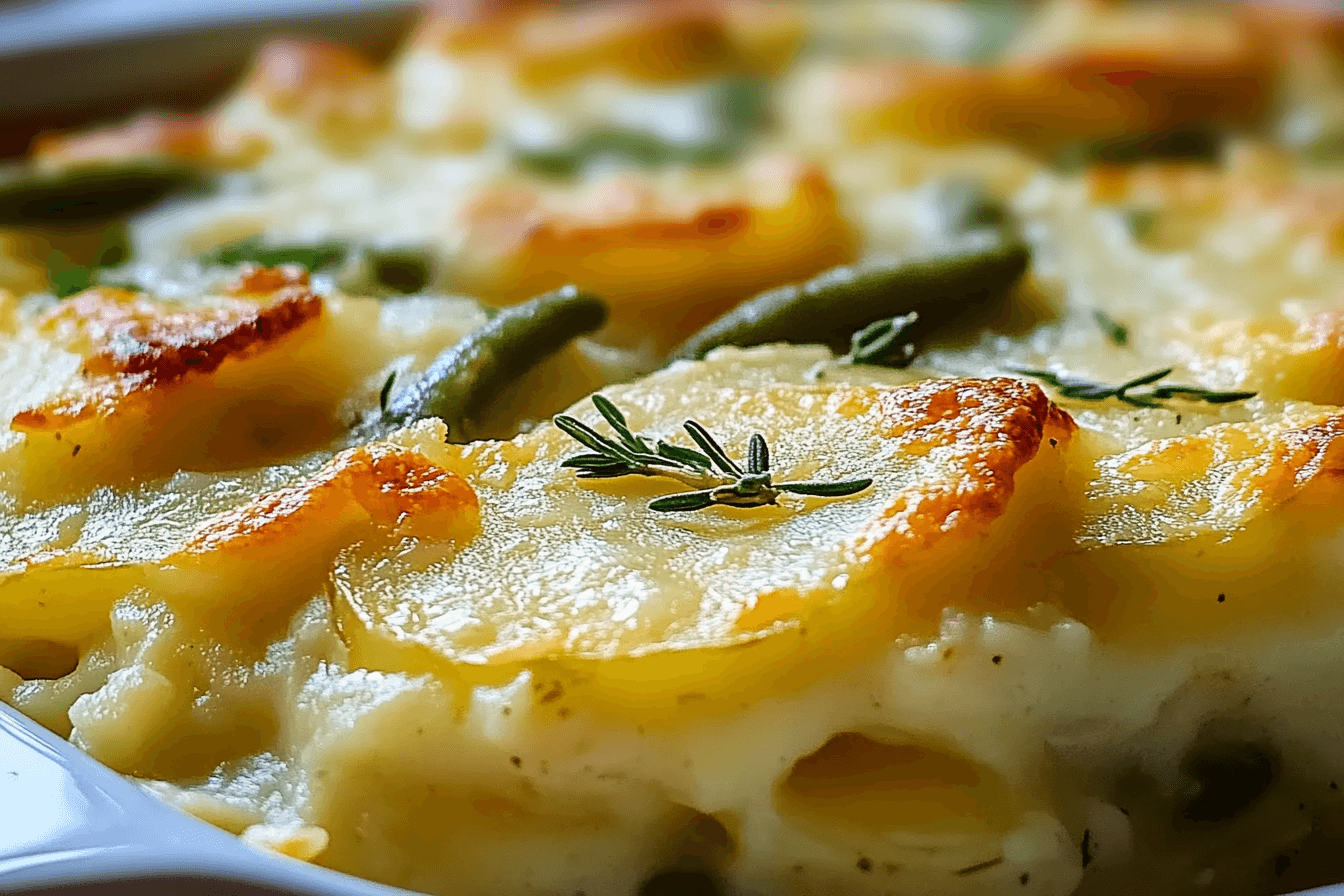 Green Bean and Potato Casserole