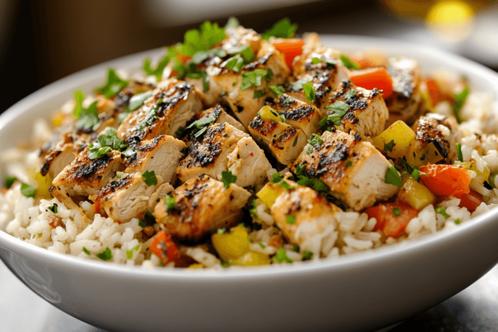 Mediterranean Chicken and Rice