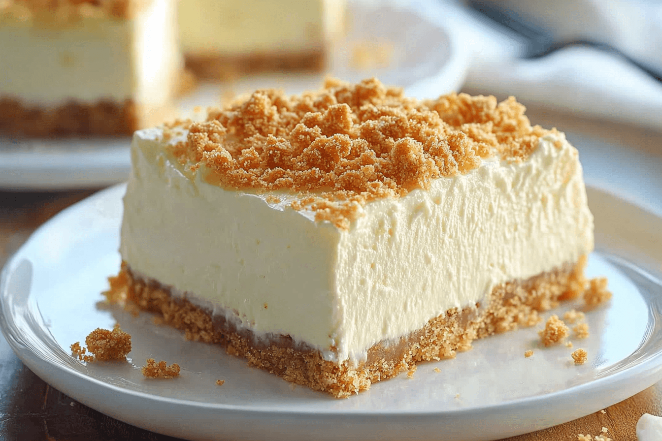 No Bake Classic Woolworth Cheesecake