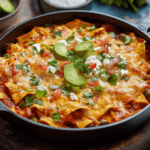 Rotisserie Chicken Enchilada Skillet