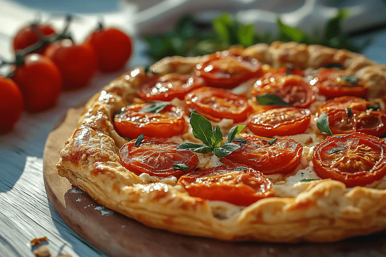 Tomato Ricotta Galette