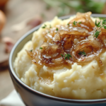 Vegan Caramelized Onion Mashed Potatoes