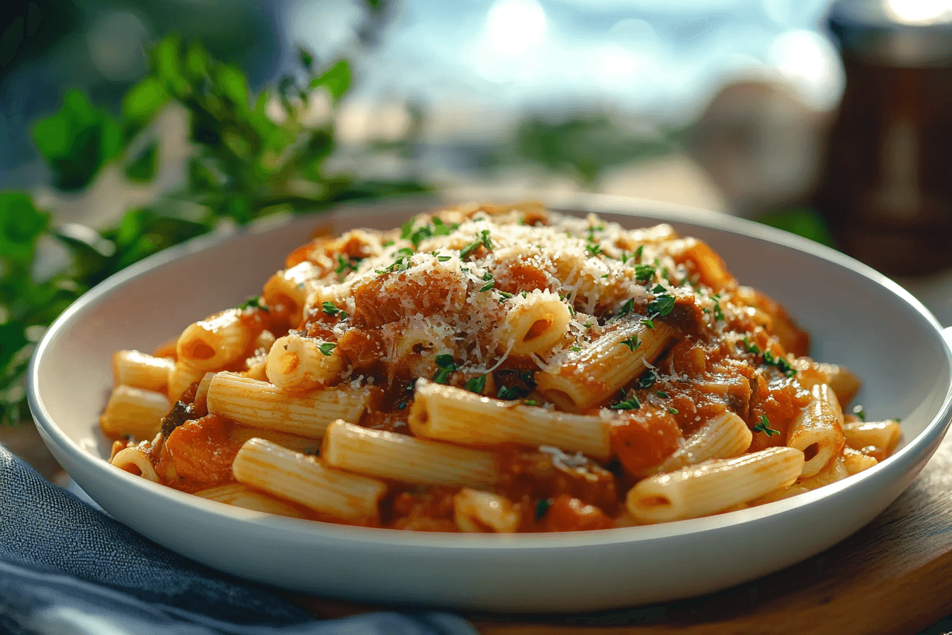 Ziti alla Genovese