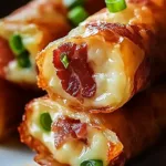 BACON JALAPEÑO POPPER EGGROLLS