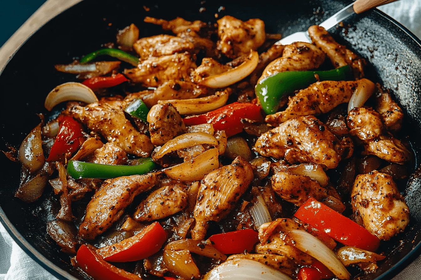 Black Pepper Chicken