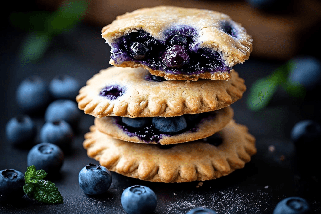 Blueberry Pie Cookies