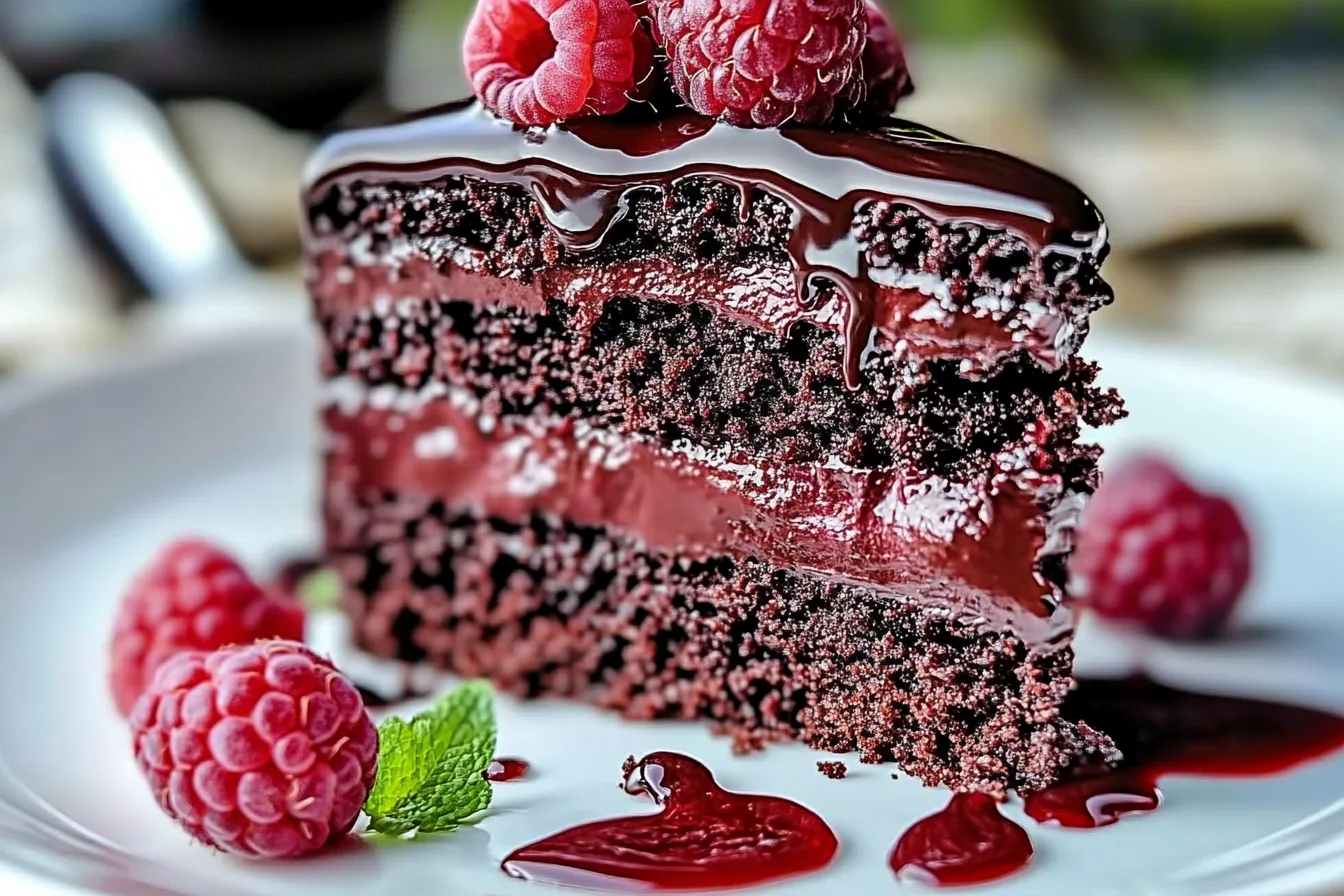 Chocolate Raspberry Cake