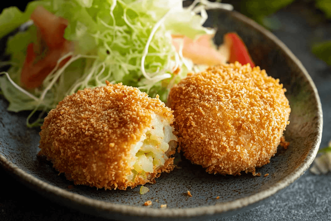 Crispy Korokke - Japanese Potato Croquettes