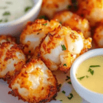 Crispy Lobster Bites with Garlic Butter Sauce