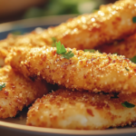 Crispy Parmesan Air Fryer Chicken Tenders