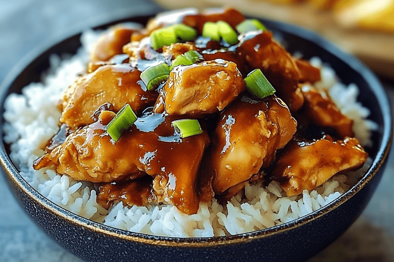 Crock Pot Sticky Hawaiian Chicken