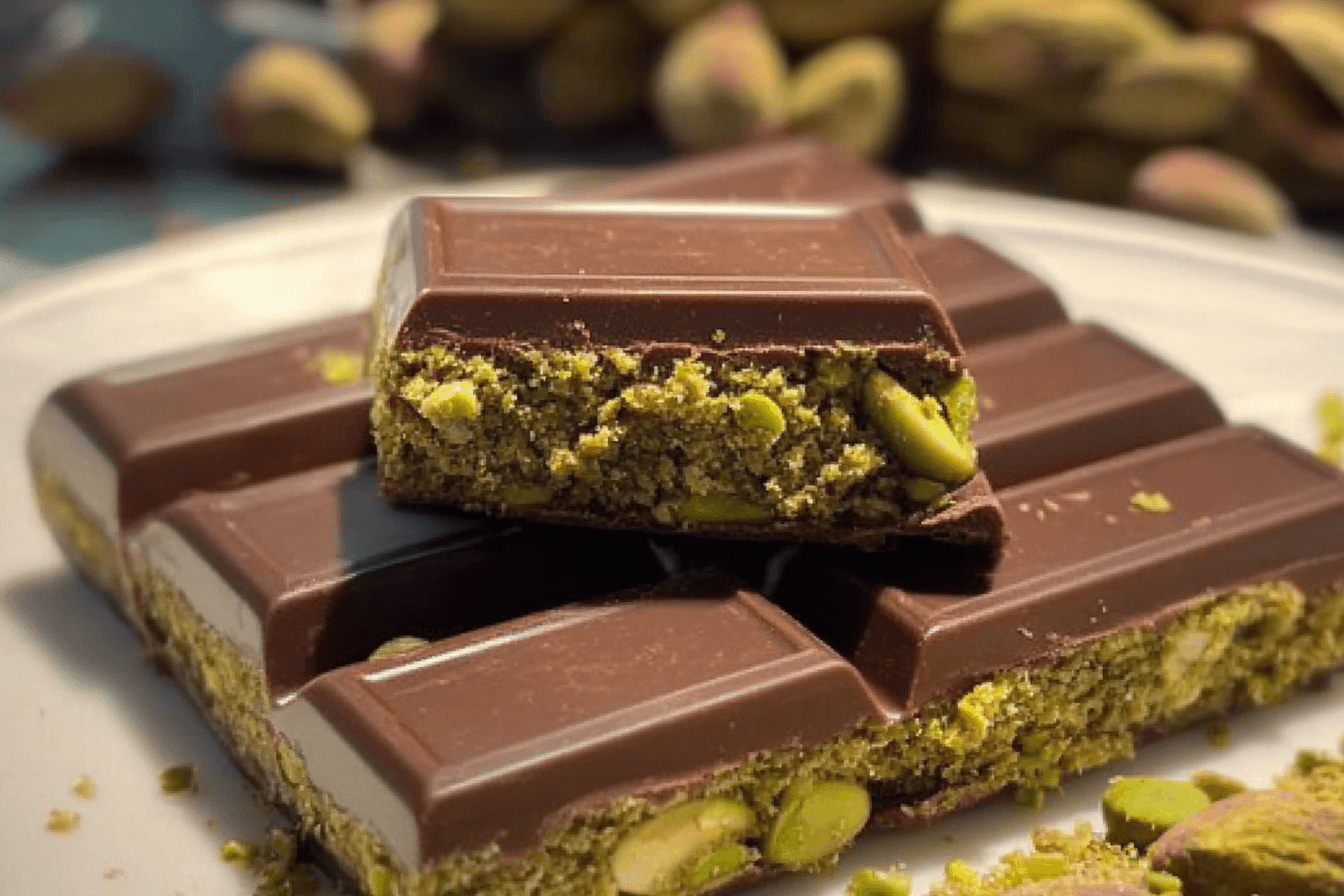 Dubai Pistachio Kunafa Chocolate Bar