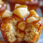 Gooey Caramel Apple Muffins