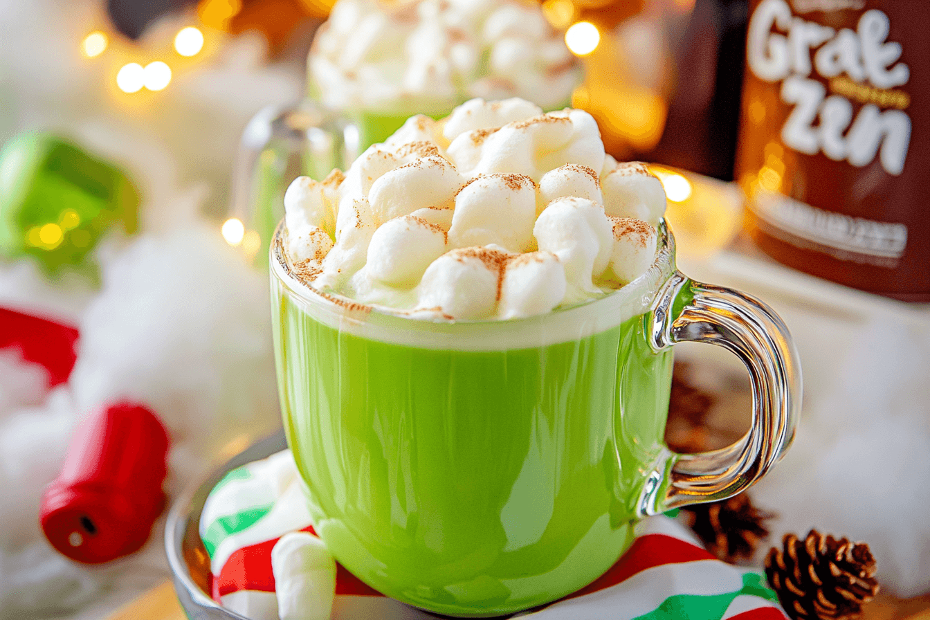 Grinch Hot Chocolate