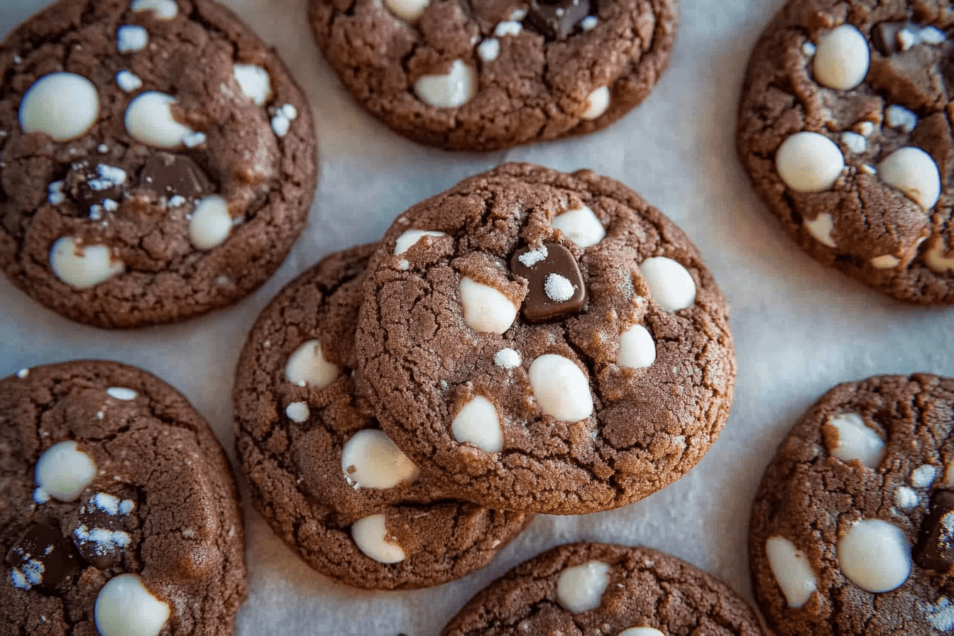 Hot Chocolate Cookies