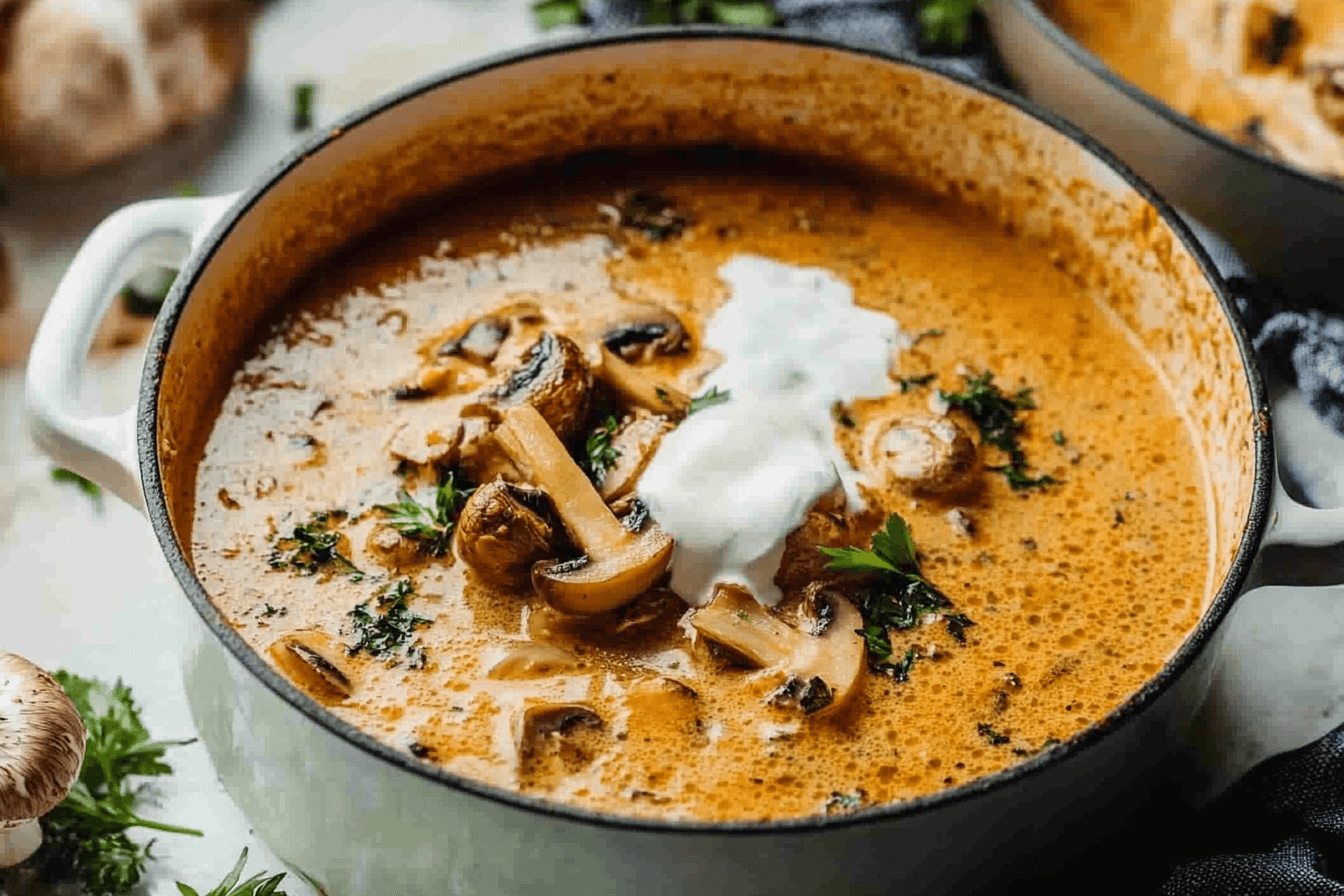 Hungarian Mushroom Soup