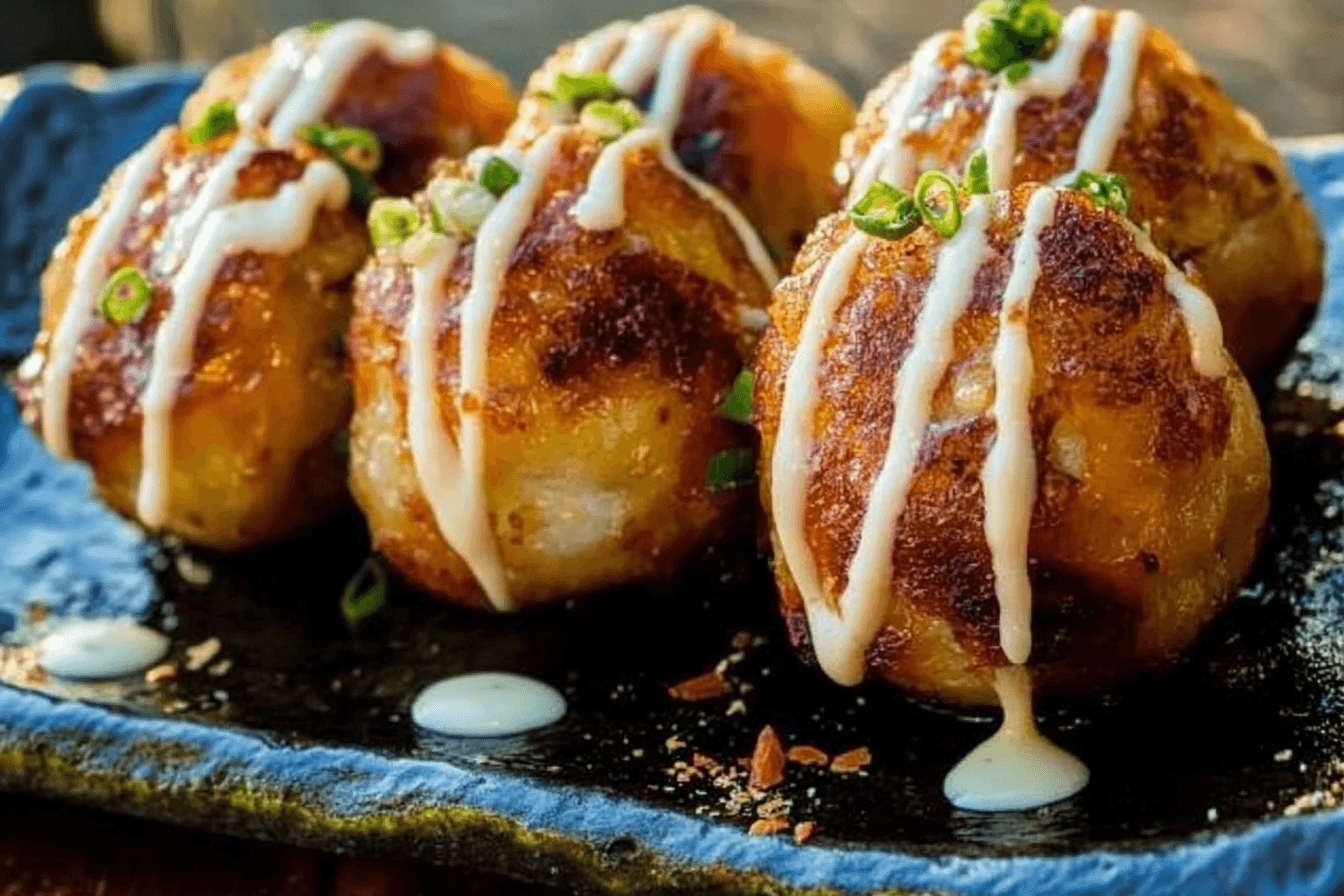 Japanese Vegan Takoyaki