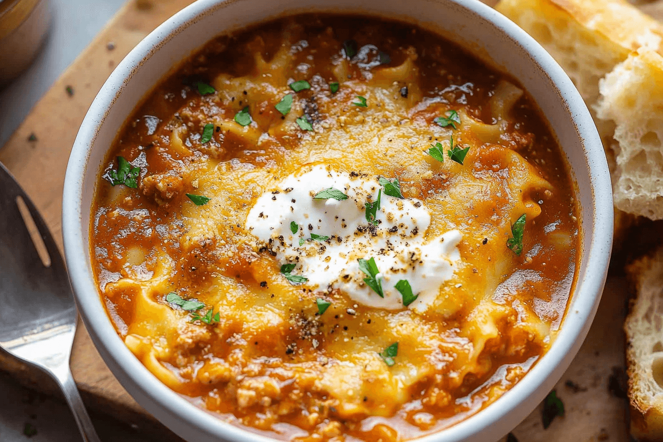 Lasagna Soup