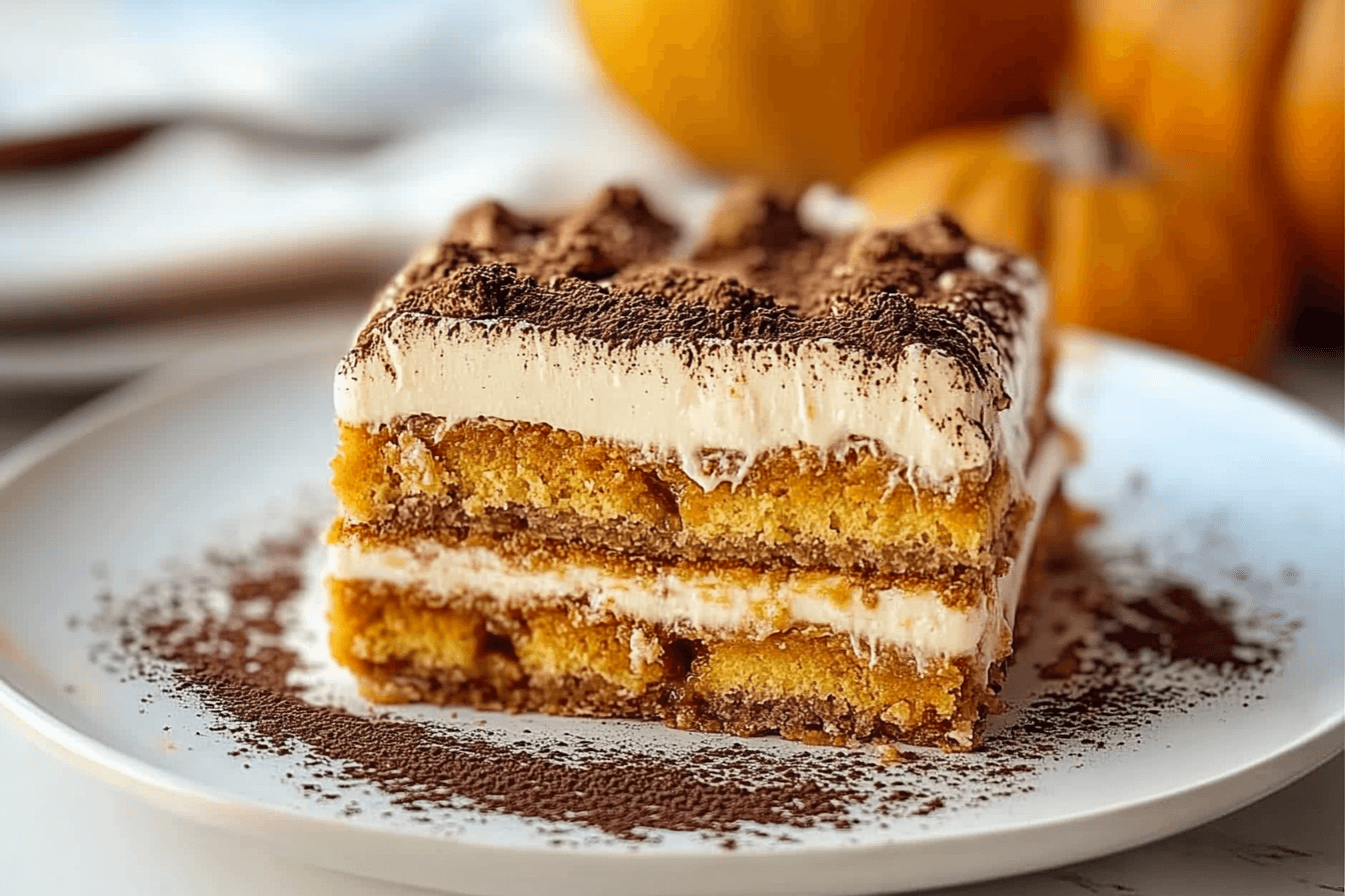 Pumpkin Pie Tiramisu