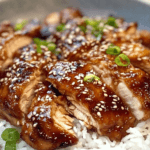 SOY GLAZED CHICKEN