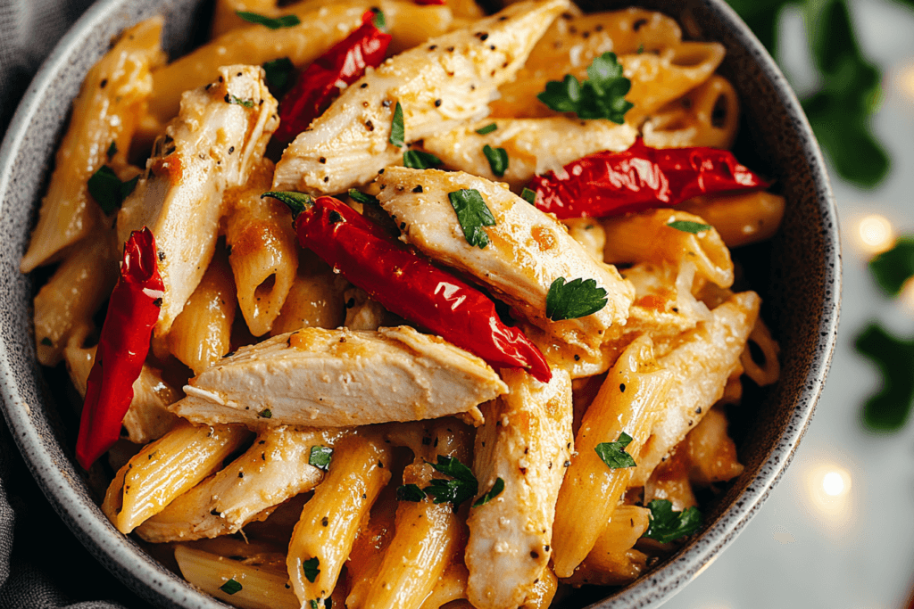 Tuscan Chicken Pasta