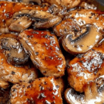 Black Pepper Chicken with Mushrooms Recipe