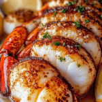 Butter-Basted Lobster Tail with Seared Scallops