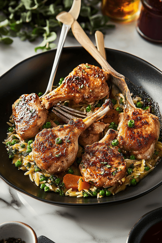 Chicken and Butternut Squash Orzo