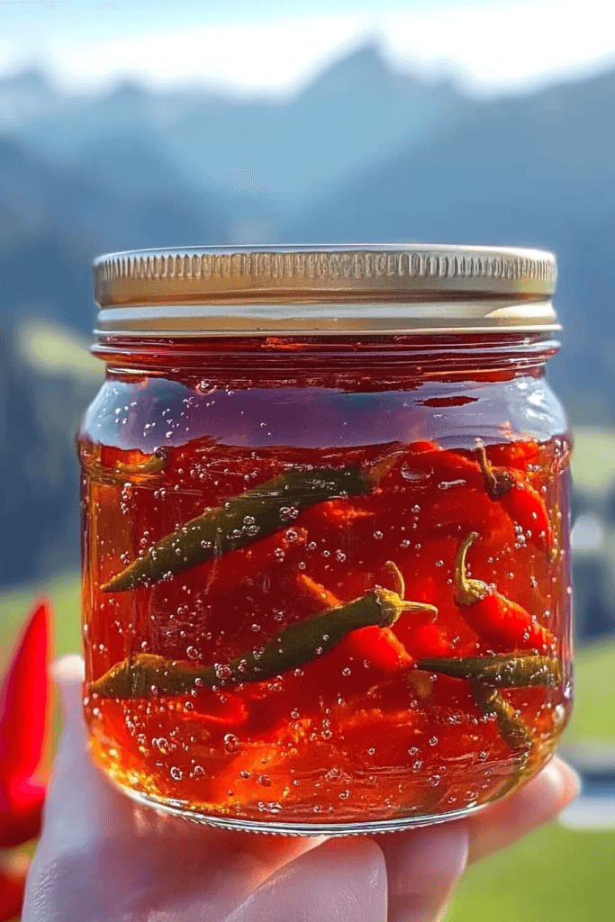 Christmas Hot Pepper Jelly