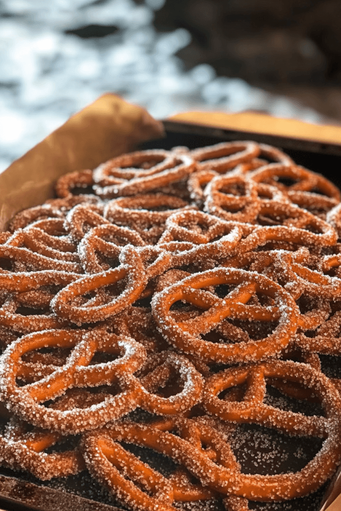 Cinnamon Sugar Pretzel Sticks