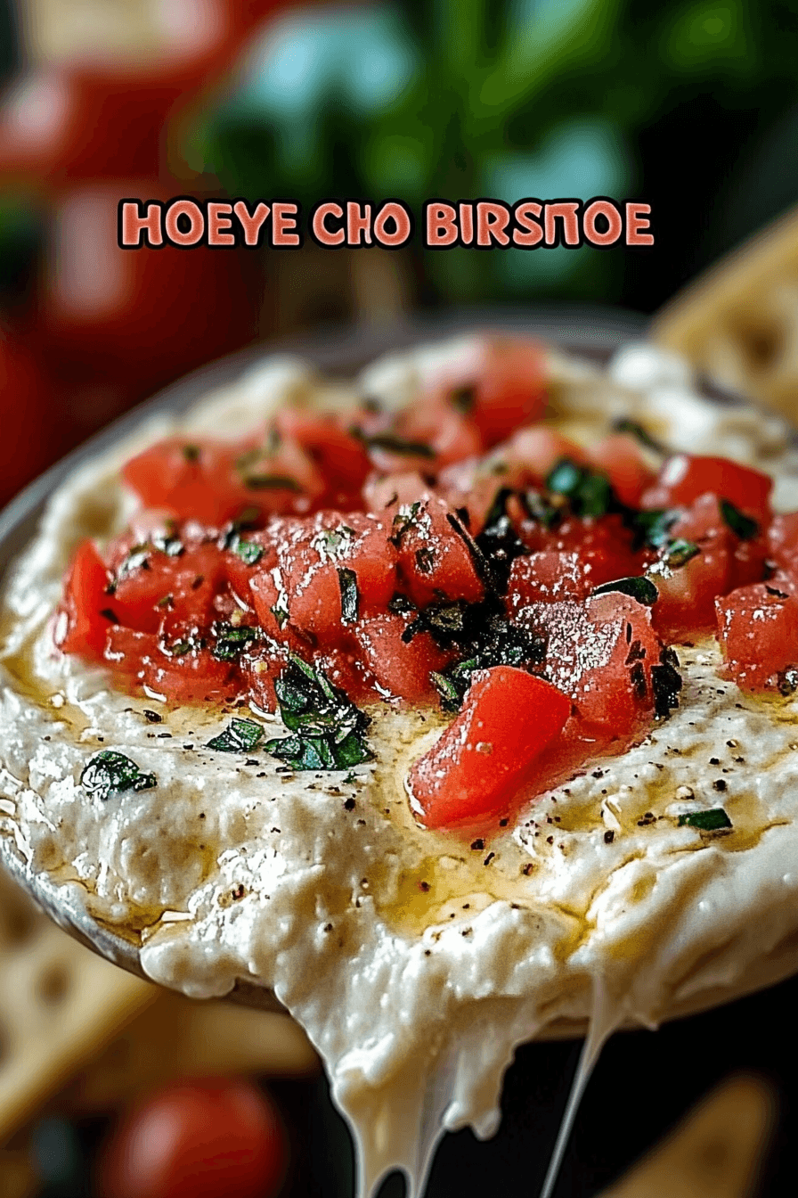 Creamy Bruschetta Dip