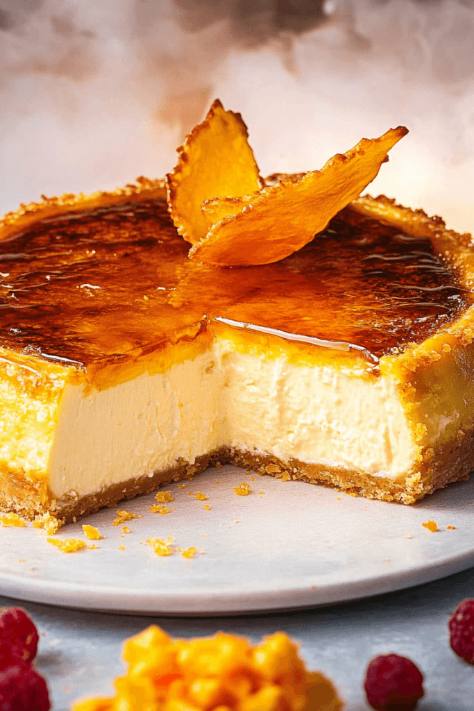 Crème Brûlée Cheesecake