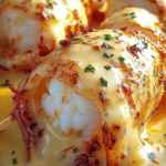 Decadent Creamy Garlic Butter Lobster Tails