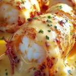 Decadent Creamy Garlic Butter Lobster Tails