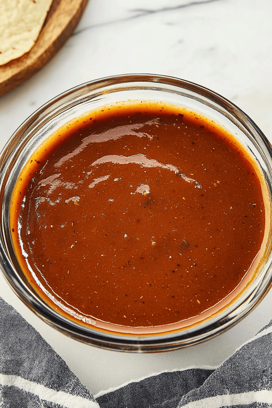 Easy Red Enchilada Sauce